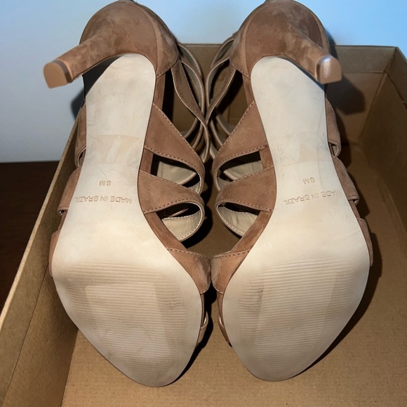 Steve Madden Tan Heels - Picture 6 of 7